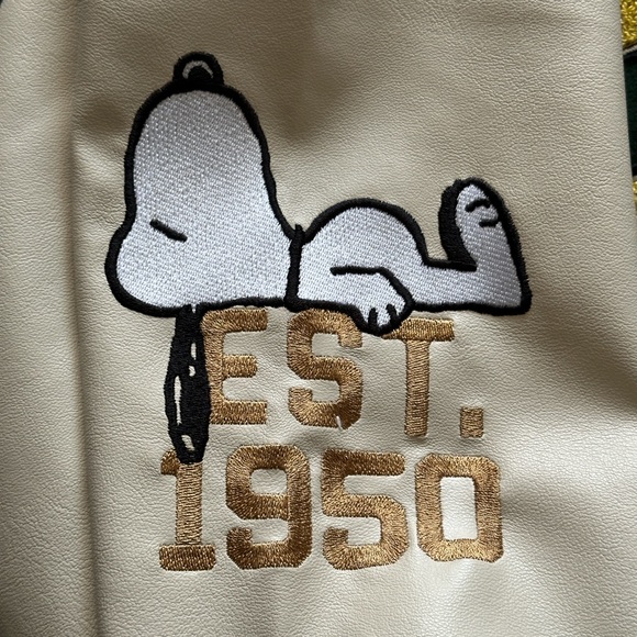 Aéropostale Peanuts Snoopy Varsity Jacket - Picture 5 of 9